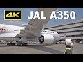[4K] Japan Airlines Airbus A350-941  [JA01XJ] - Tokyo - Fukuoka - Sapporo / 日本航空 羽田空港 福岡空港 新千歳空港