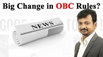 Big Change in OBC Rules? | Israel Jebasingh | Tamil