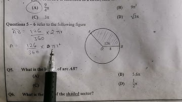 #NTS-GRE|# Quantitative ability #math|NTS Geometry Circles|# Geometry|length of Arc |Area of Arc|NTS