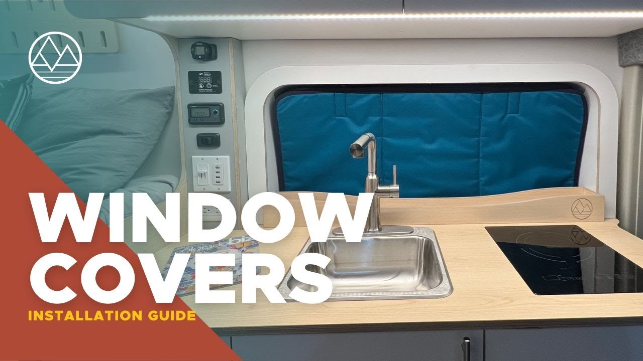 Window Covers Installation Guide | Dave & Matt Vans - YouTube