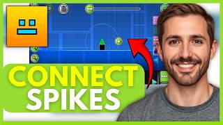 How To Connect Spikes To Blocks in Geometry Dash (EASY) 2026 screenshot 1