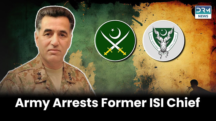 Pakistan Army Arrests Former Spy Chief Faiz Hameed | DRM News