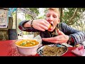 Stuffing my face with shahi paneer at delhis most famous dhaba 