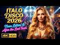 Italo Disco 2026 Neon Letters After The Last Train 80s Synthpop Disco Revival Slowdance Mix 4K
