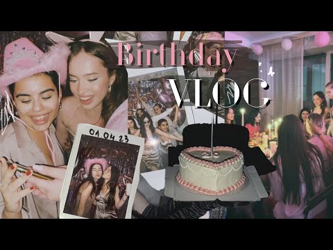 BIRTHDAY VLOG: МНЕ 20 | вечеринка мечты, распаковка подарков 🎂