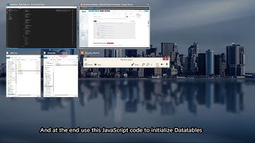 MDBootstrap Datatables tutorial