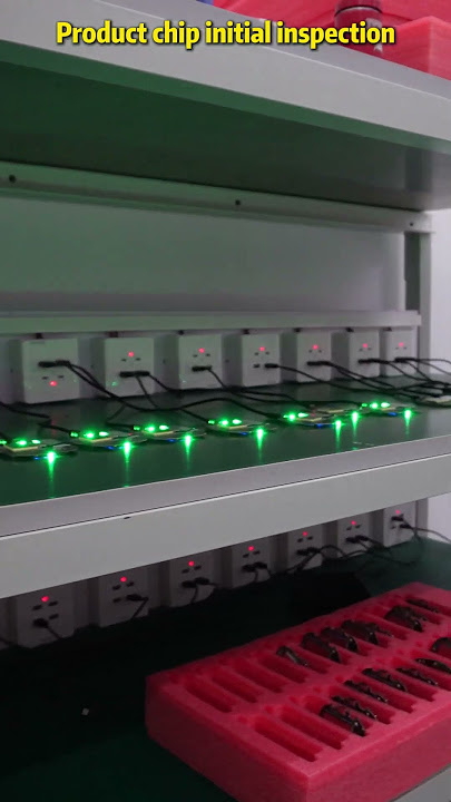 Product chip initial inspection