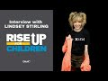 Lindsey Stirling | Live interview  #RiseUpForChildren
