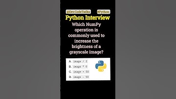 1 Line Trick to Brighten Images | Python interview questions |Web  #coding #python #webdeveloper