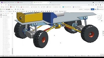 An electric off-road vehicle (blitZ) by Onshape #onshape #innovation #caddesigning