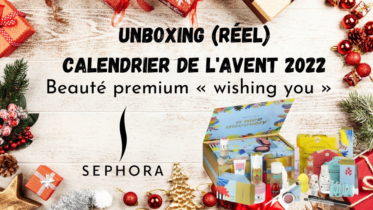 Calendrier de l'Avent Sephora Collection Beauty Wishing You