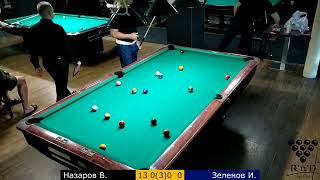 Назаров В. – Зеленов И. Roll'n'Draw Pool Club. «Ротация». 5.05.2024