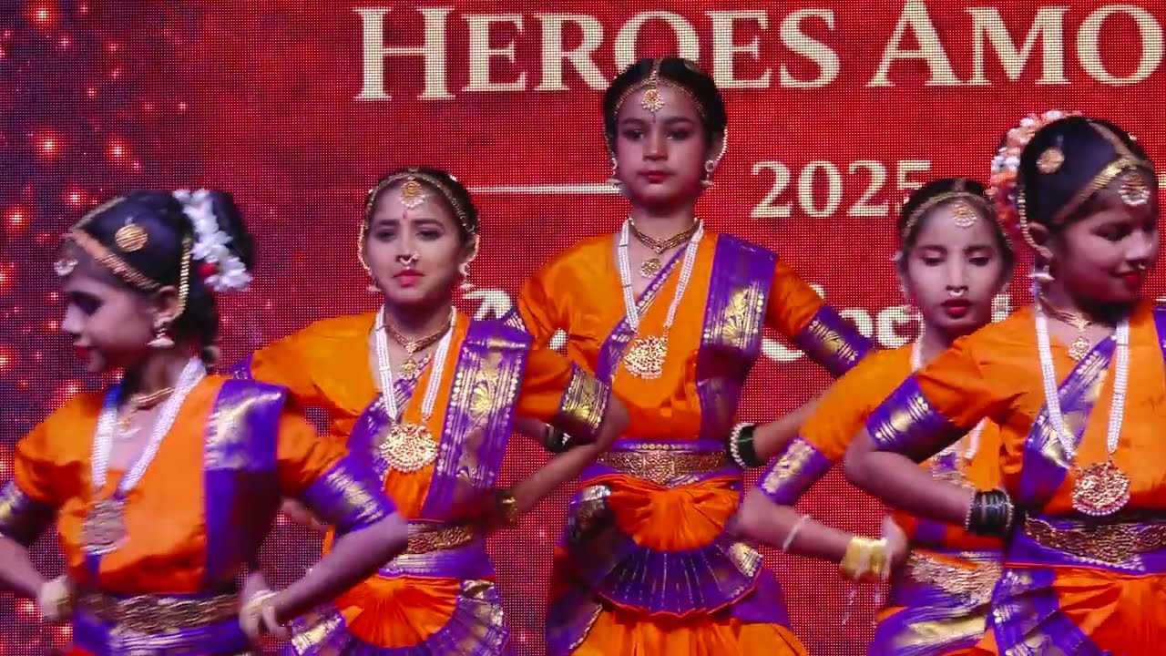 Bharath Natya Dance | GIS Hirebagewadi