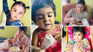 1-2 years baby healthy food chart // riya baby food routine tips for new mom//baby weight gain foods