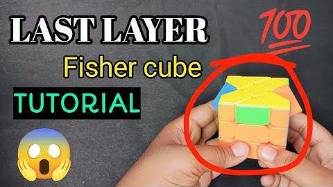 how to solve last layer of fisher cube |  TUTORIAL  💯  |  Fisher cube  | #viral #rubikscube