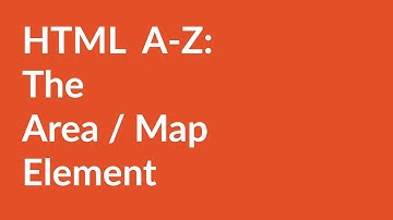 HTML A-Z: The Area / Map Element