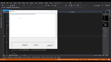 WinForms C# BlocNote Simple(StreamWriter,StreamReader)