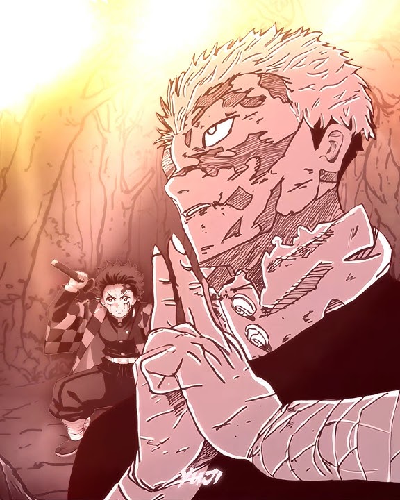 YUJI VS TANJIRO 😈 || JUJUTSU KAISEN × DEMON SLAYER || MANGA EDIT