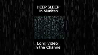 Blackscreen Heavy Rainsounds For sleeping #sleep #relaxing #rainsounds #meditation #shorts