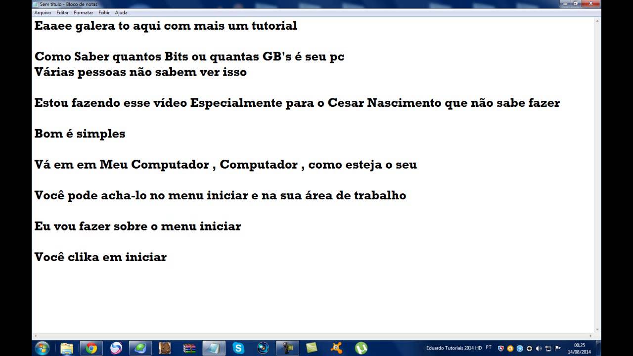 Como Saber Quantas GB s E Bits Tem Seu Computador Bem Explicado YouTube como-saber-quantas-gb-s-e-bits-tem-seu-computador-bem-explicado-youtube