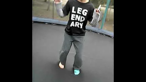 Flips on tramp