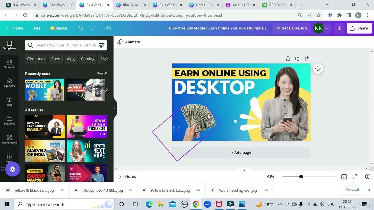 Thumbnail 4 | Advanced Styling & High-Impact YouTube Design