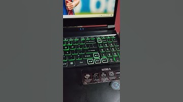 Change RGB Keyboard Lighting in  Acer Nitro 5 | #shorts