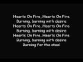 HammerFall - Hearts On Fire (Karaoke version)