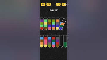 Water Sort Puzzle Level 493 Walkthrough Solution Android/iOS 💦
