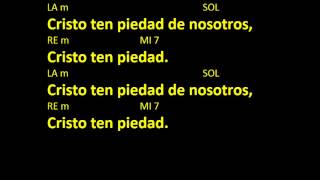 Vignette de la vidéo "CANTOS PARA MISA - SEÑOR TEN PIEDAD 1 - ACORDES Y LETRA"