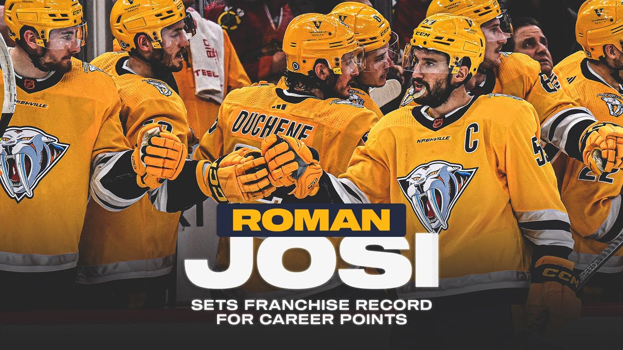 Nashville Predators: Roman Josi Tallies Two Assists in Semifinal Loss