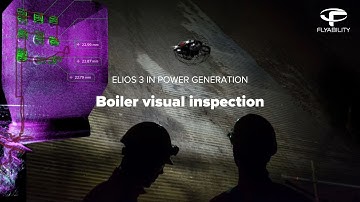 Power plant drone inspections with the Elios 3: Boiler inspection #powerplant #boiler #drone