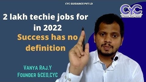 Success has no definition|Vanya Raj|CYC Guidance Pvt Ltd