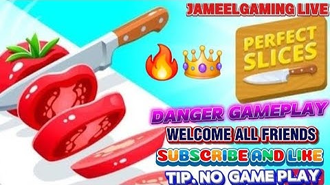 Perfect Slices Live Now 🍎🔪 Gameplay #064 #live #shortslive