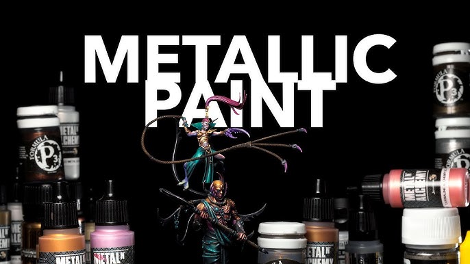 Testing Vallejo Metal Color - The Acrylic Alternative To Solvent Based  Metalizer Paints Like Alclad 