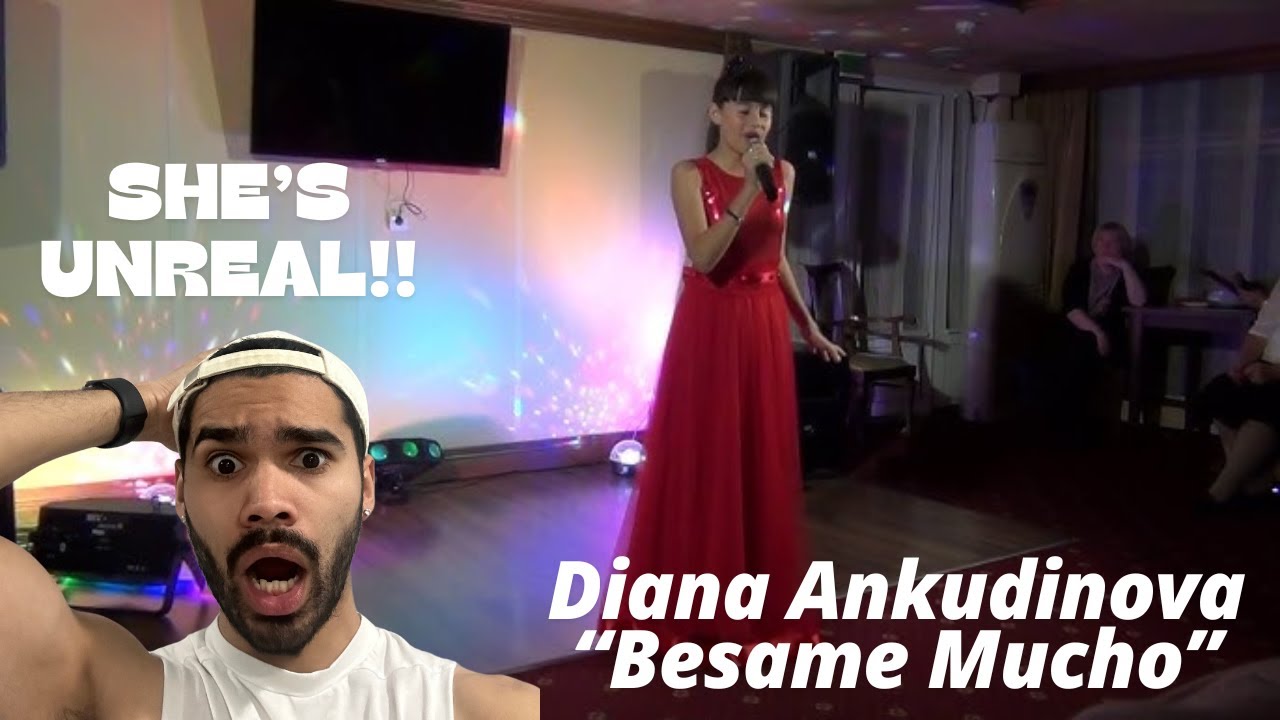 SHE WAS BORN TO BE A STAR!! | Diana ankudinova - "Besame Mucho" | REACTION!