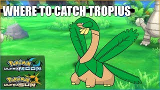 Where To Catch Tropius In Pokemon Ultra Sun And Ultra Moon