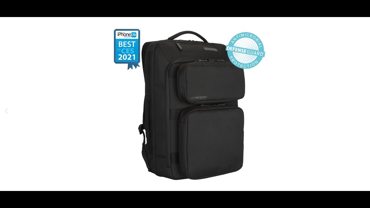 Targus 2Office Antimicrobial Backpack - Designed For The Essential Mobile Office Worker