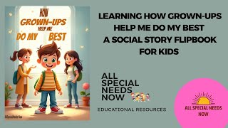 Información Why Support Makes Me Stronger Every Day-A Social Story FlipBook For Kids Noticias