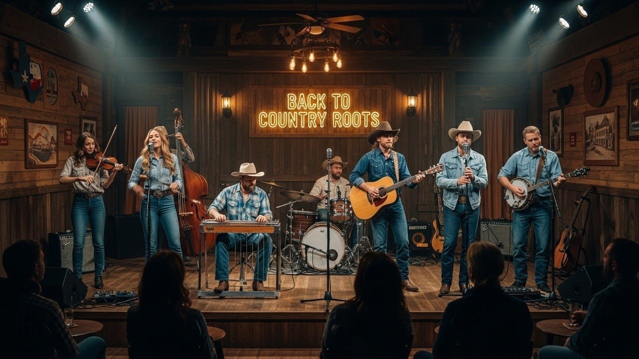 Highways and Hometown Echoes Relaxing Country Mix for Quiet Road Trip Meditation