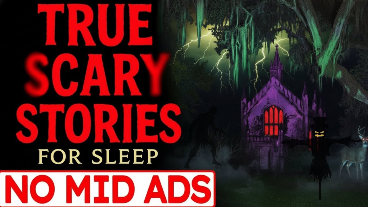 NO ADS 🛑 2 HOURS of TRUE Scary Stories for Sleep | Rain Sounds | Black Screen |  Ep. 05