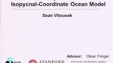 DOE CSGF 2013: A Nonhydrostatic, Isopycnal-Coordinate Ocean Model