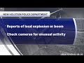 New Holstein police seek help identifying source of reported loud boom