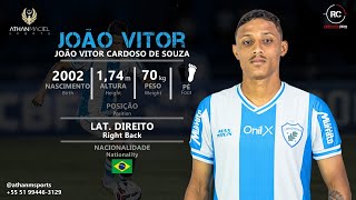 João Vitor - Lateral Direito (Right Back) - 2025