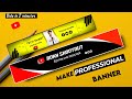 How to make Professional YouTube channel banner art on Pixellab essay | banner kaise banaye