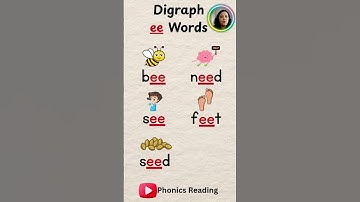 Digraph EE Words #phonics