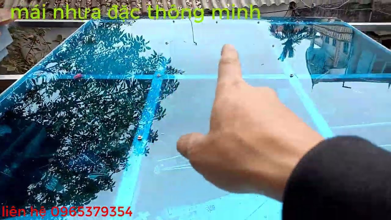 mái nhựa đặc thông minh - youtube