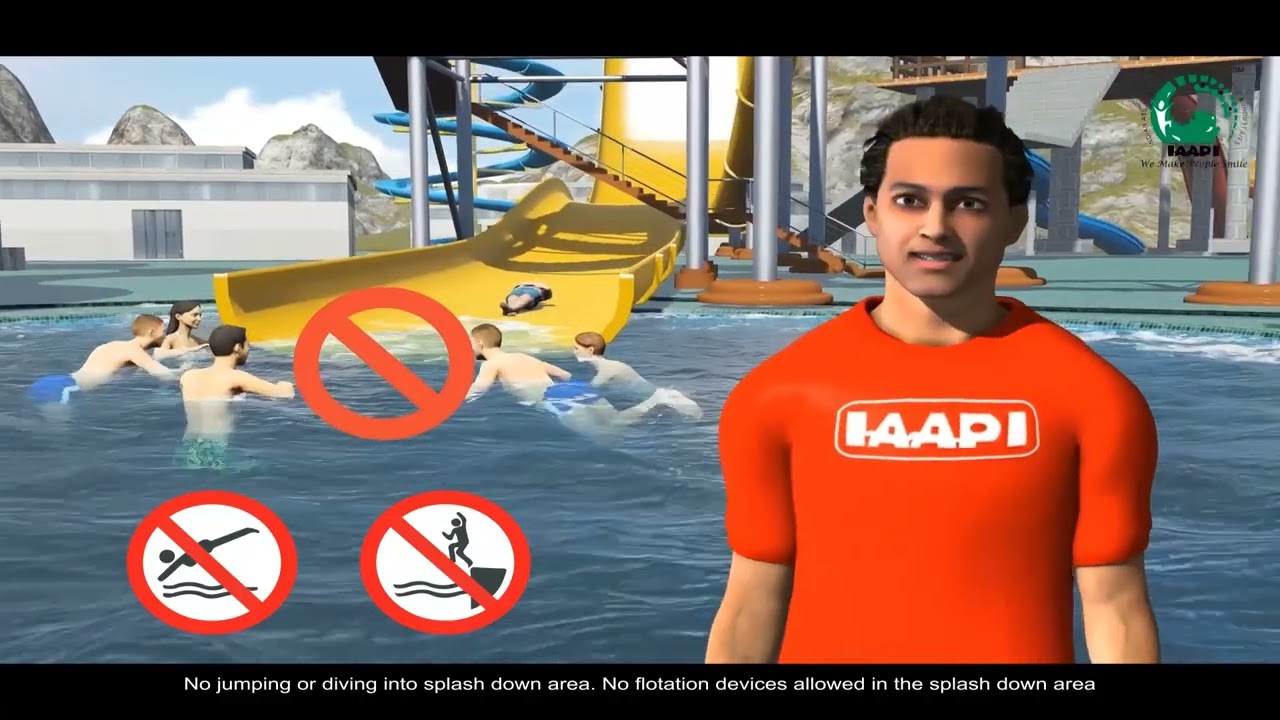 Worlds Of Water Park- Safety Guidelines issued by IAAPI..,