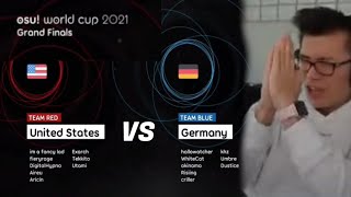 BTMC REACTS to OWC 2021 GRAND FINALS | USA vs GERMANY