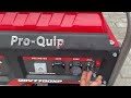 Genset 4000 Watt 4Tak AVR auto Chuk PROQUIP QRV7700XP